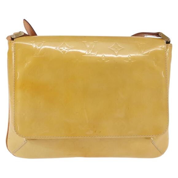LOUIS VUITTON Monogram Vernis Thompson Street Bag Beige M91301 - Picture 2 of 12